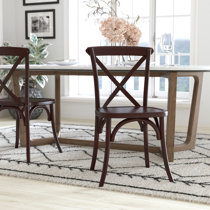 Wayfair cross discount back dining chairs